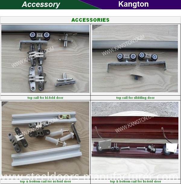 Bi-Fold Wooden Shutter Door (louver door)